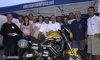 Le VCF au Moto Tour 2004 : l’équipe