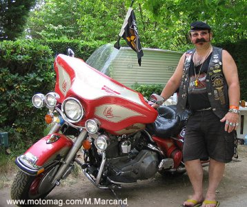 Twins Harley à St Trop’ : le strasbourgeois