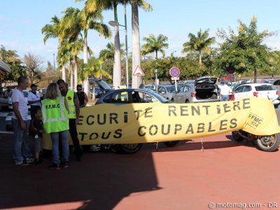 Anti-CT moto - La Réunion : opérations tractage
