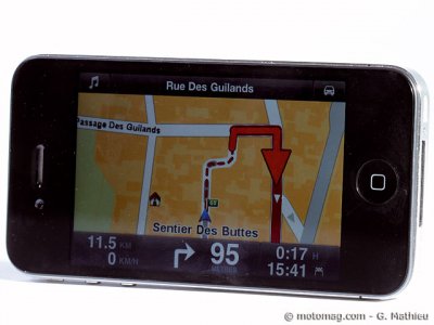 Comparo GPS : l’incontournable i-Phone