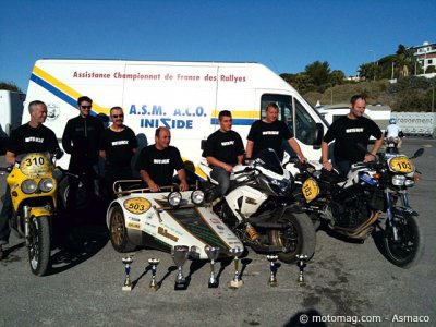 Bilan Moto Tour 2011 : l’équipe de l’Asmaco