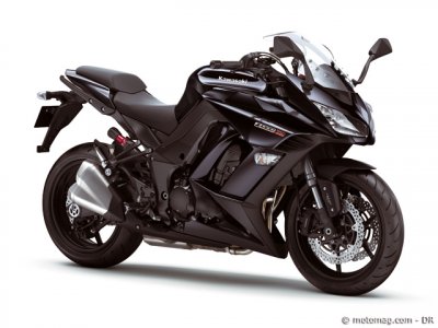Kawasaki Z 1000 SX 2014 : version noire
