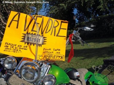 Moto au Québec : la plaque au prix de l’or