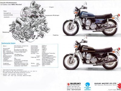 Moteur rotatif : l’expérience Suzuki RE5
