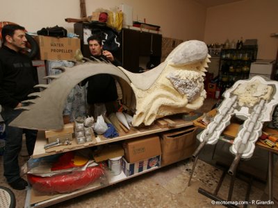 Incroyable musée de Cingoli : Ghost Rider en fabrication