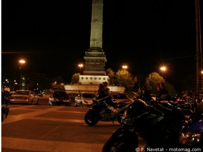 Les vendredi de Bastille : Paris by night in bike