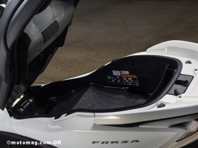 Essai Honda Forza NS 300 ABS : 2 casques