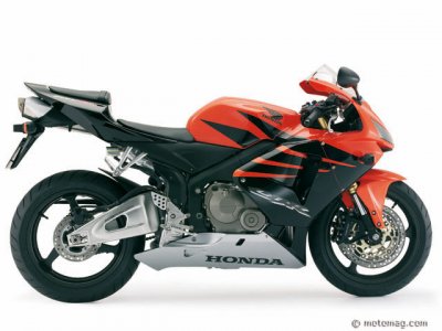 Honda 600 CBR 2006 : ajourée