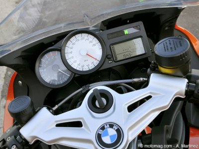 Essai BMW K1300 S : tableau de bord connu