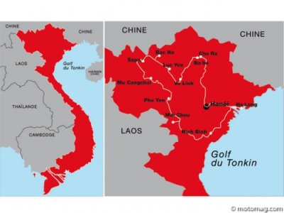 Le Vietnam en minsk : le Golf du Tonkin