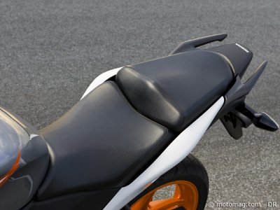 Essai Honda CBR 125 R : selle confort