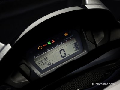 Honda 700 Integra : informatif et lisible