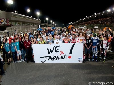 MotoGP du Qatar : une pensée pour le Japon