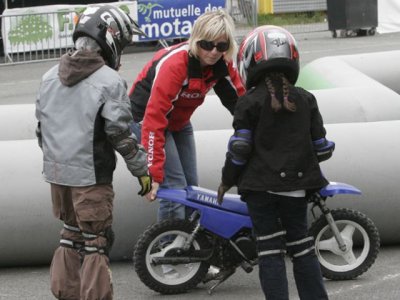 30 ans FFMC à Carole : mini moto, mini motard