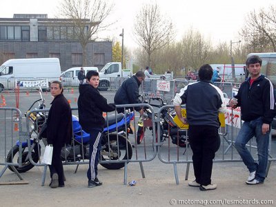 Puces de Niort 2009 : piste Sécurité routière