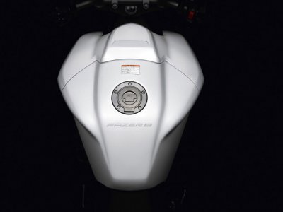 Yamaha FZ8 : design réservoir