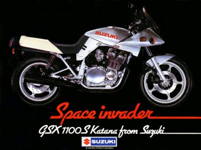 Un look design : Suzuki GSX1100S Katana 1981