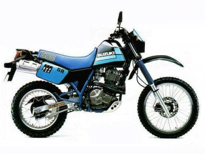 L’Africaine : Suzuki DR 600S 1985