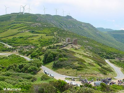 La Corse à moto : vent à gogo