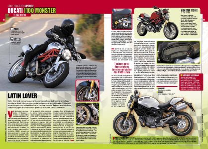 Spécial roadster 2009 : Ducati 1100 Monster