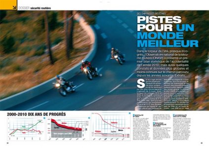 Moto Mag n°281 - octobre 2011 : dossier sécurité routière
