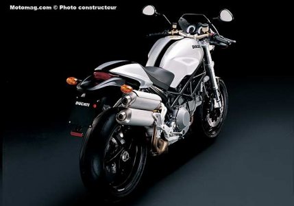 Ducati 1000 Monster S2R : pot d’échappement