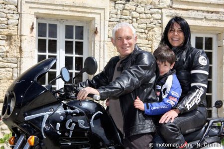Sandrine, préparatrice : la moto, une passion familiale