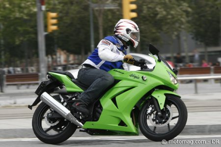 Essai Kawasaki 250 Ninja : usage