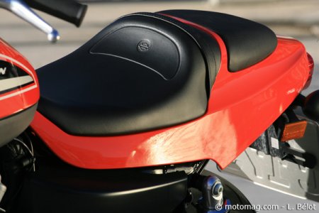 Essai Harley XR 1200 : selle