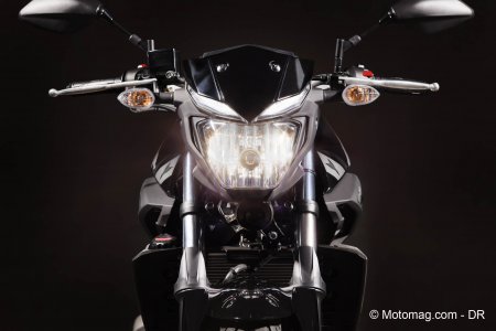 Yamaha MT-03 : leds et saute-vent