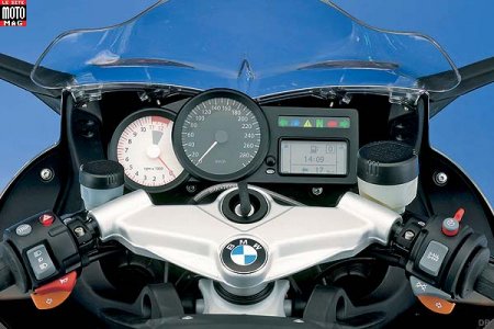 BMW K 1200 S : vie à bord
