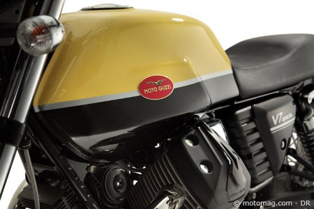 Essai Moto Guzzi V7  Classic 2012 : de la tôle