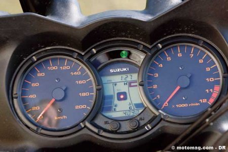 Suzuki DL 650 V-Strom : tableau de bord