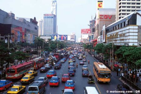 Taxi à Bangkok : 8 voies