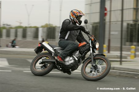 Yamaha 250 Tricker : croisement