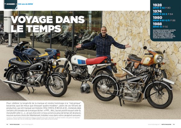 Moto Magazine n°403 100 ans BMW