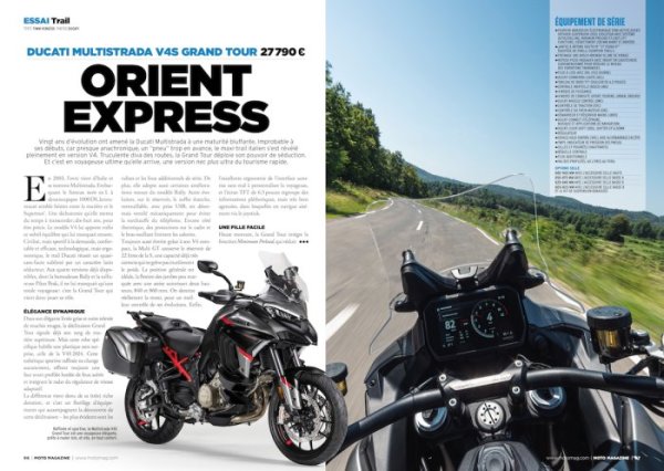 Moto Magazine 402 essai Ducati Multistrada V4 S Grand Tour {JPEG}