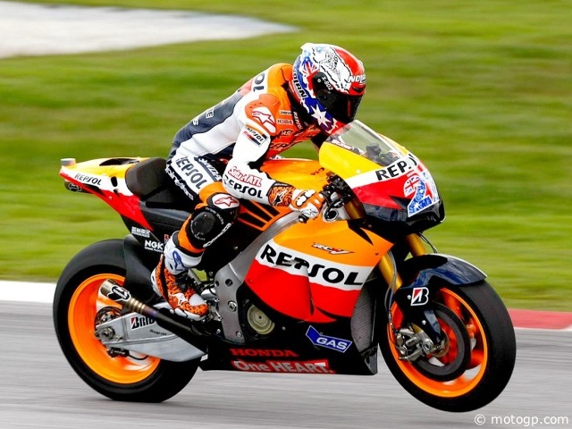 MotoGP : Casey Stoner à l'aise sur Honda