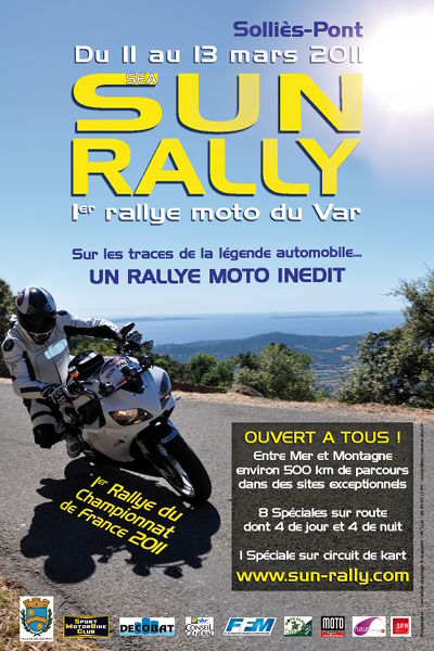 Sport moto : le Sun Rally reporté d'une semaine