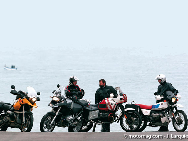 La saga des GS : comparo BMW R 80 GS, R 100 GS, R 1150 (...)