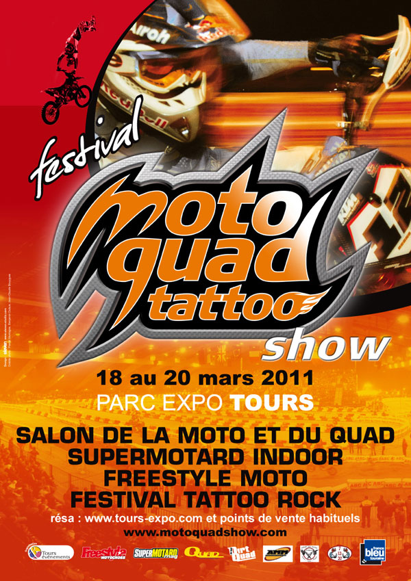 Festival Moto Quad Tattoo à Tours du 18 au 20 (...)
