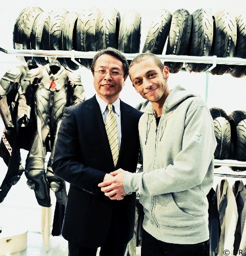 Valentino Rossi devient conseiller chez Bridgestone