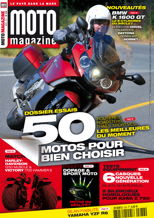 Moto Magazine n°276 - Avril 2011
