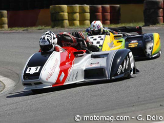 Side-car : test réussi pour Reeves et Cluze à Nogaro