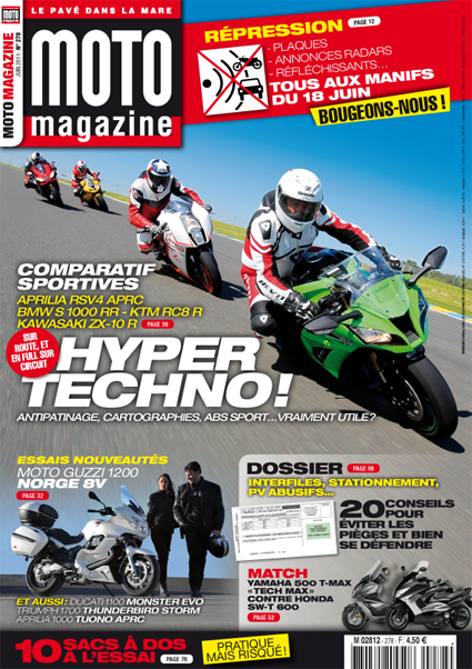 Moto Magazine n°278 - Juin 2011