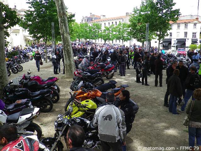 Manifestation à Niort : 800 casques ont répondu (...)