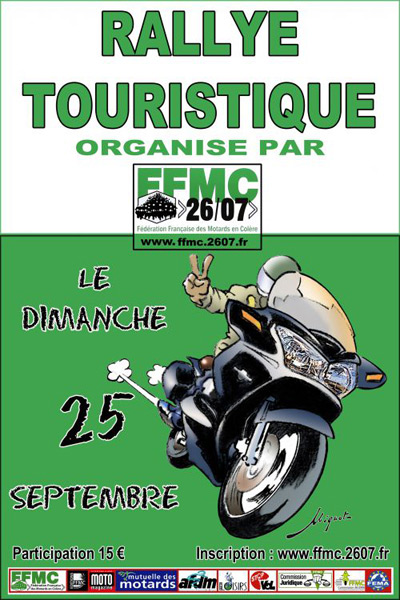 Balade moto : rallye touristique FFMC dans la (...)