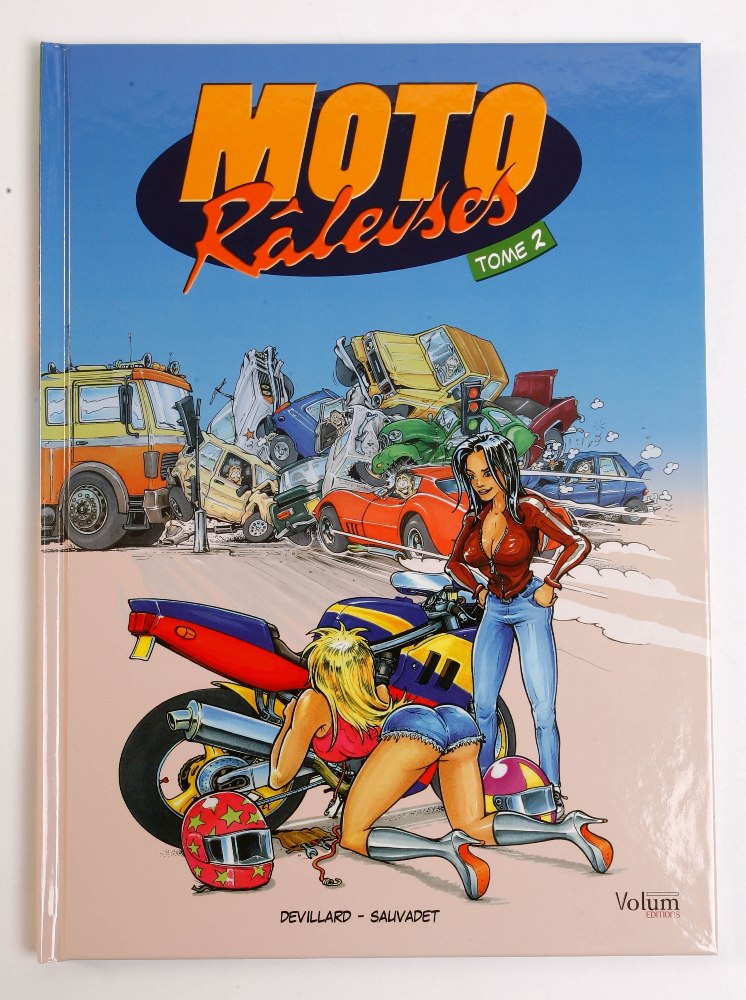 BD Moto Raleuses tome 2 (réédition 2011 Nouveaux dessins, (...)