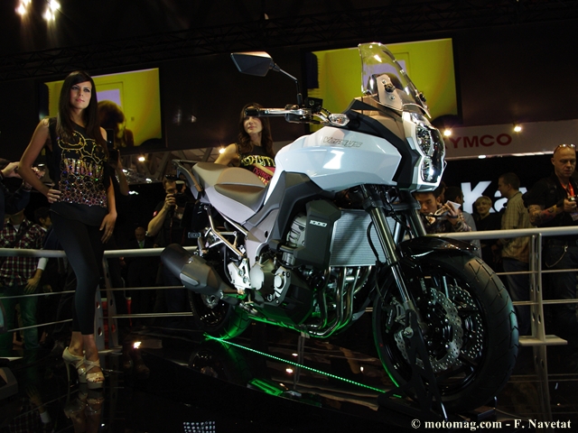 Milan - Nouveauté 2012 : Kawasaki 1000 Versys