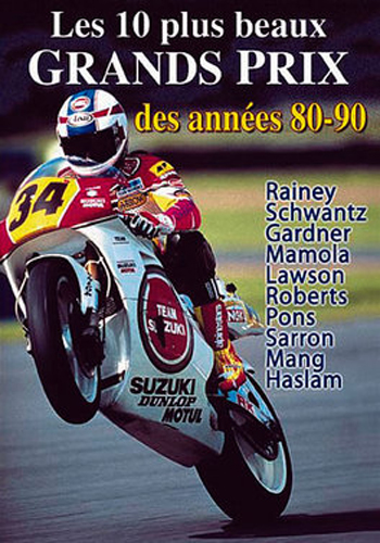 DVD moto n°8 - Les plus beaux Grands Prix de 1980 à (...)